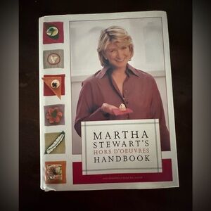Martha Stewart’s Hors D’Oeuvres Handbook Hardcover Cookbook Appetizers